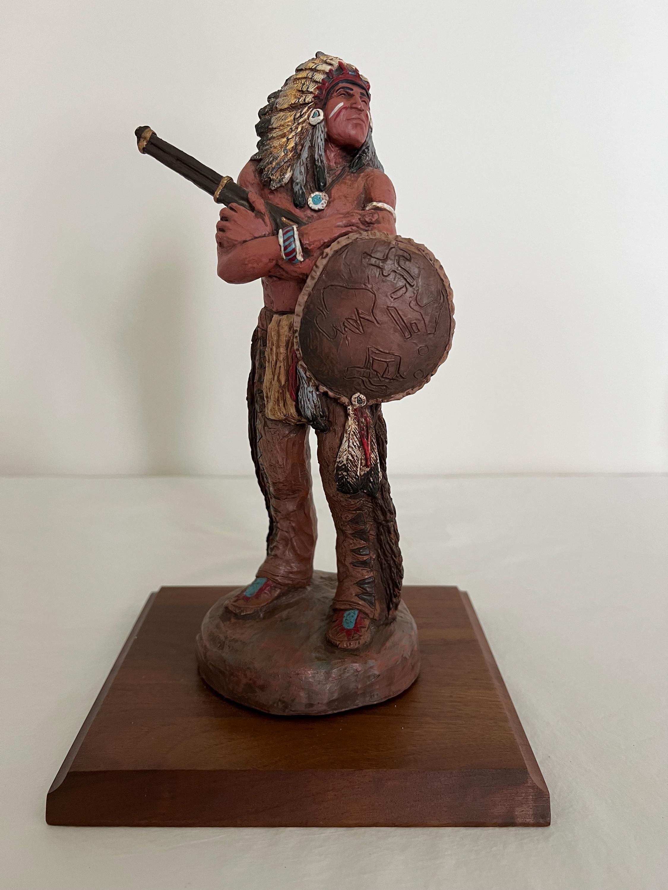 アメリカンインテリア　マイケルガーマン作　彫刻 アンティーク Michael Garman - Etsy