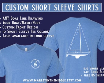 custom boat shirts
