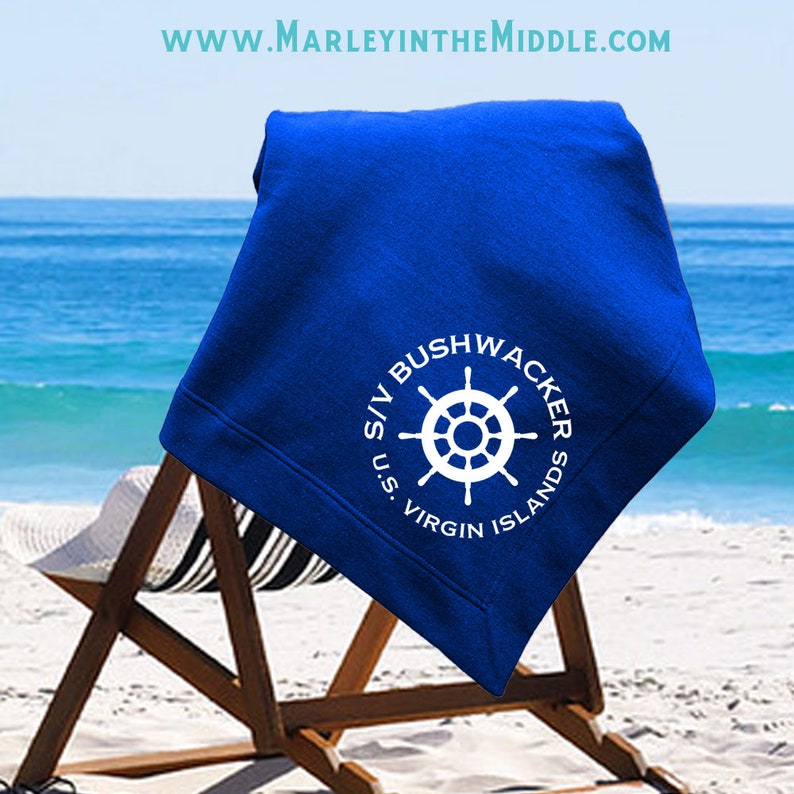 Custom Blanket Boat Blanket Lake House Blanket Beach House Etsy