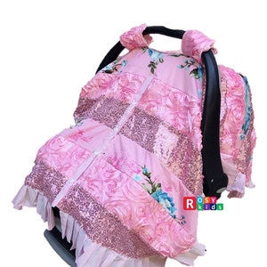 45%off Baby Auto Sitz baldachin Baby Auto Sitz baldachin Bezug Decke passen alle Säugling Baby Mädchen Auto Sitz