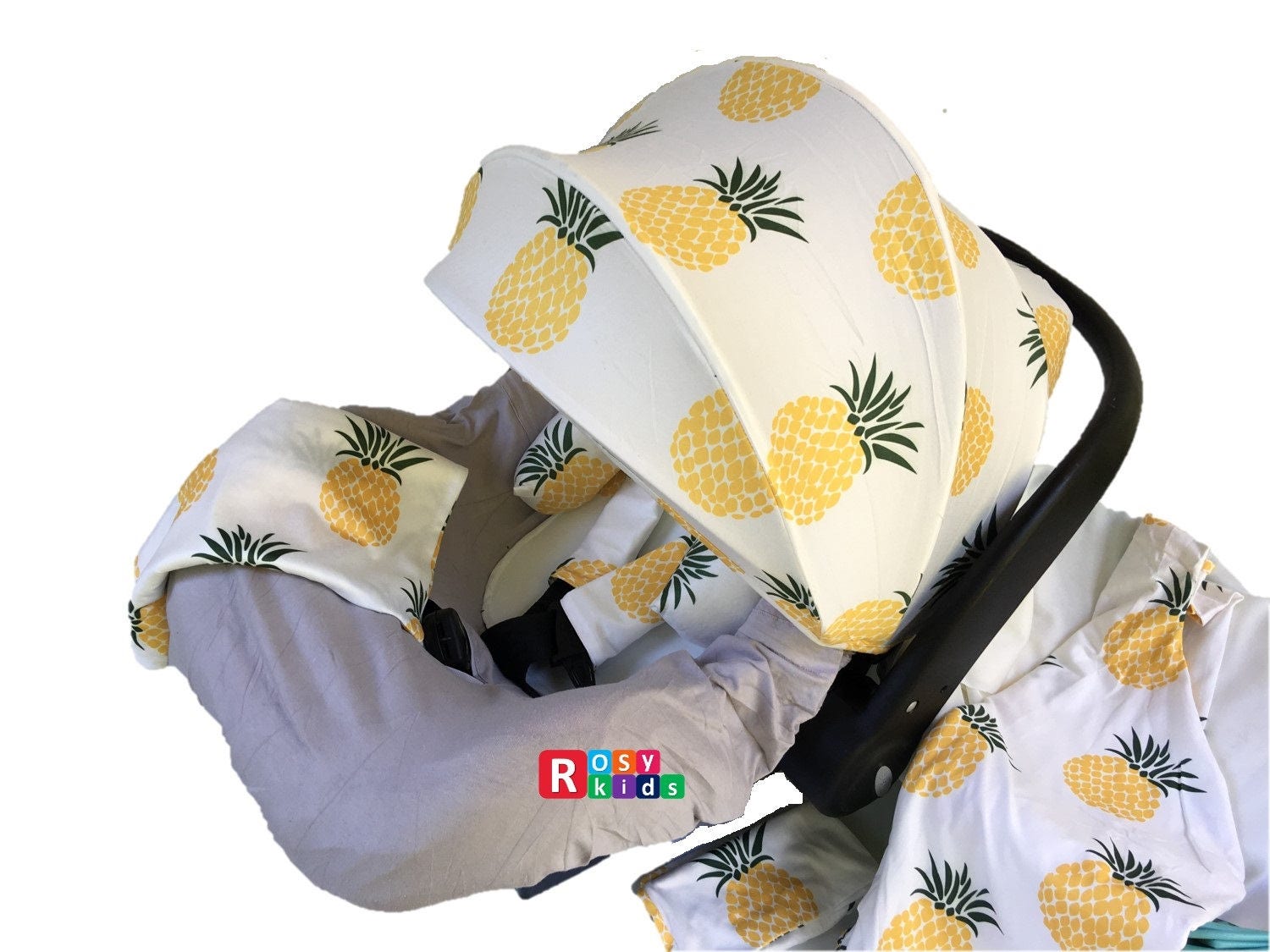 baby boy car seat cover set