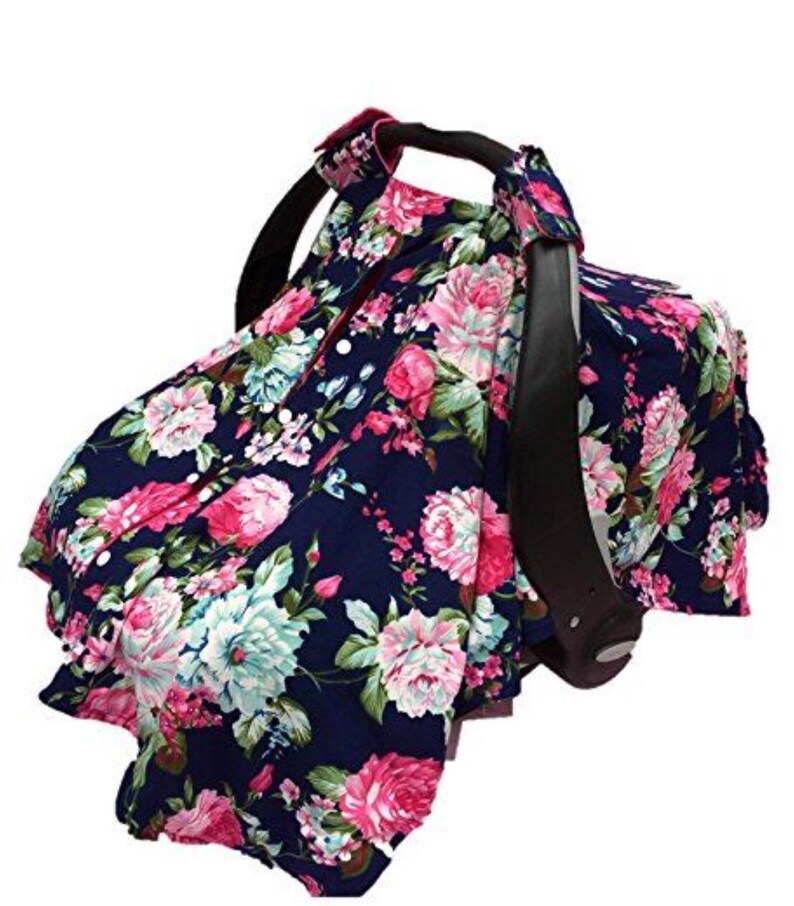 Baby Car Seat Canopy Baby Infant Car Seat Canopy Cover Blanket Etsy
