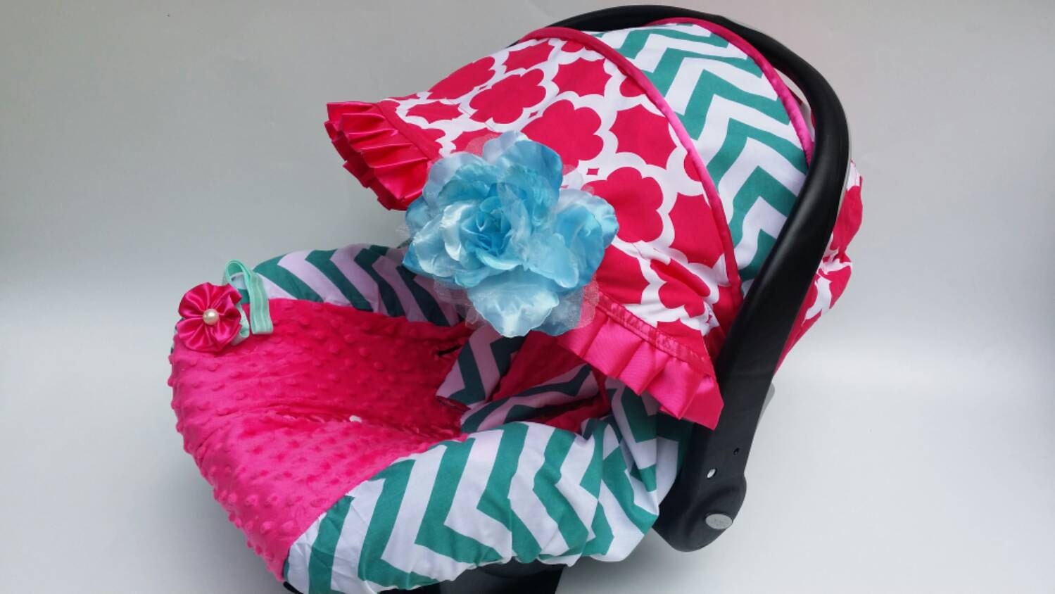 Baby Car Seat Cover Canopy Infant Car Seat Cover Canopy Etsy