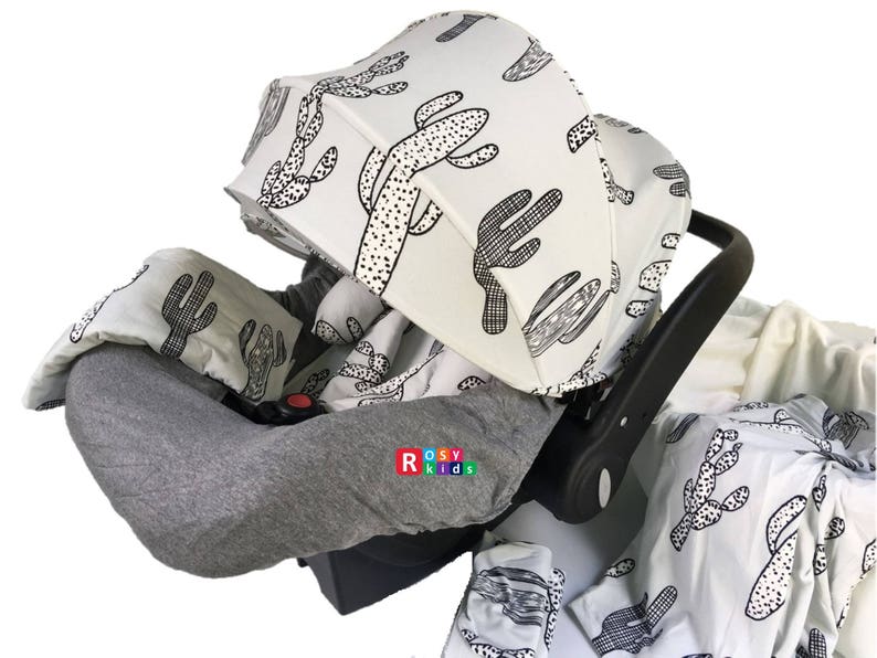 baby boy car seat cover set