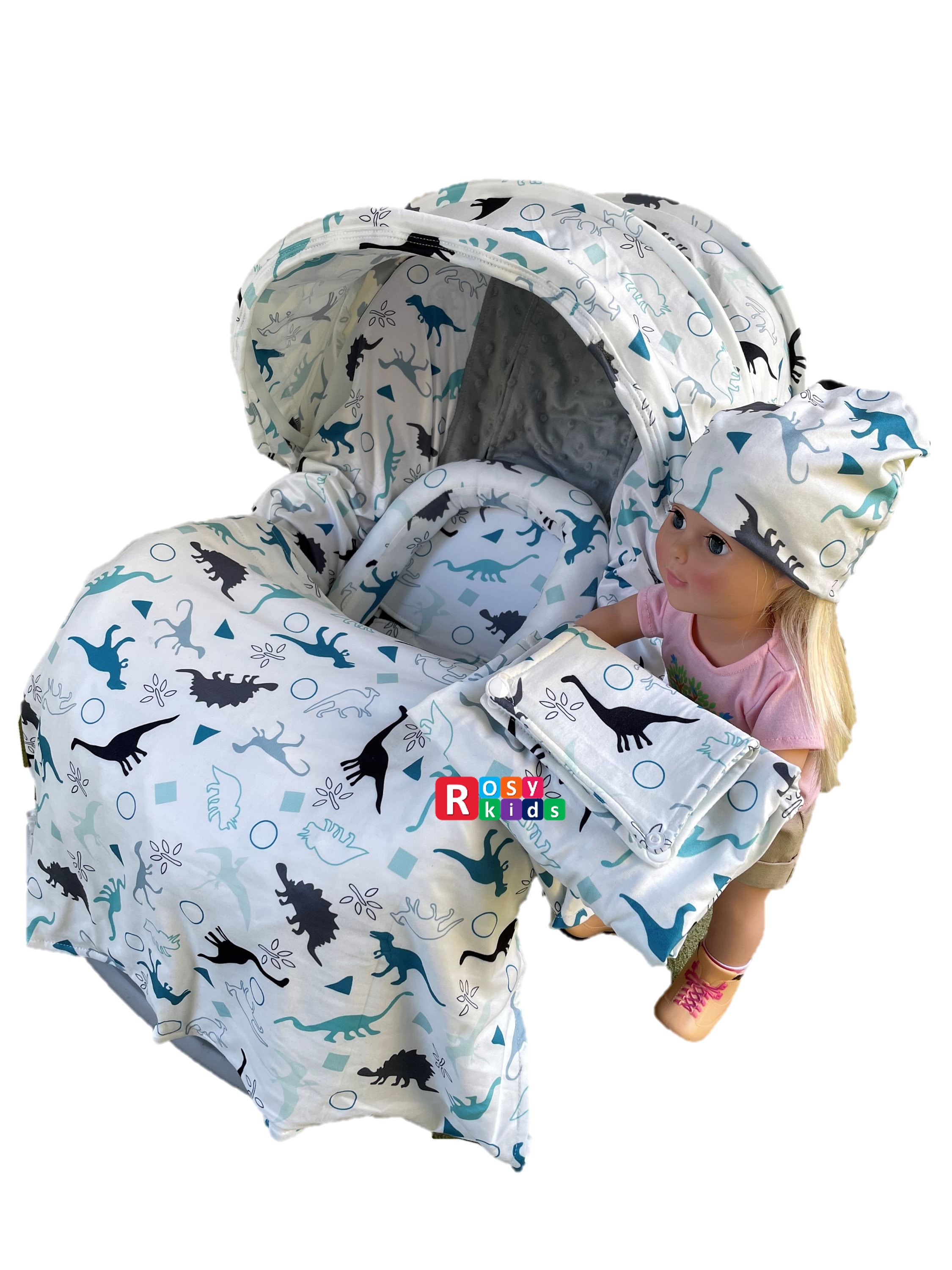 9pc Baby Car Seat Cover Set For All Seasons