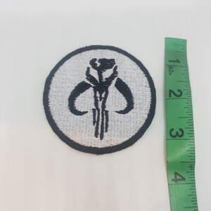 Mandalorian Star wars Iron/Sew op Patch