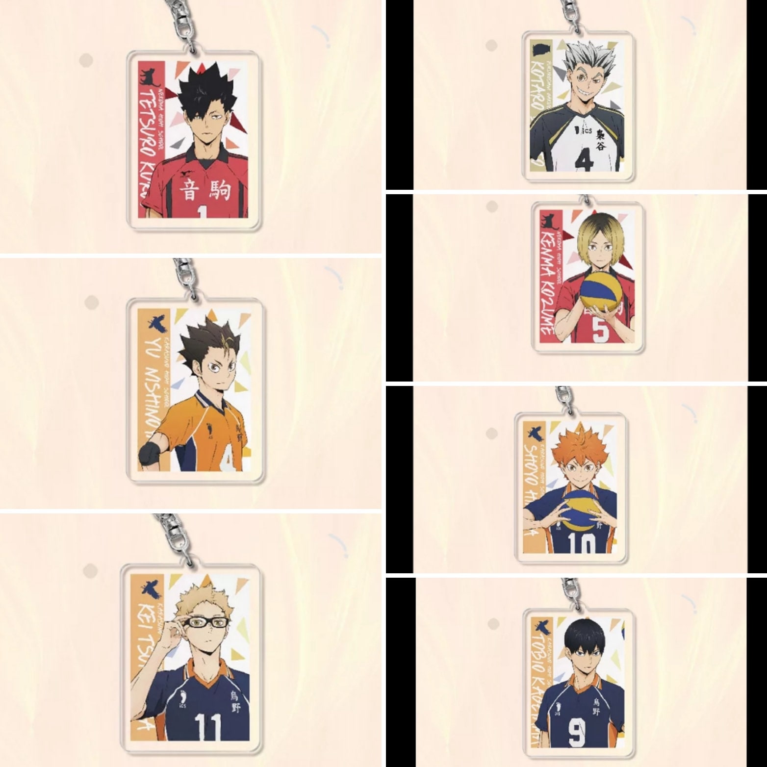 Shop Nishinoya Keychain Haikyuu with great discounts and prices online -  Nov 2023