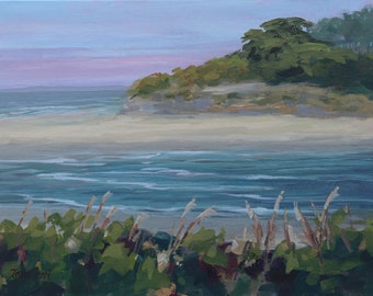 Inlet - Original Oregon Coast Beach Painting