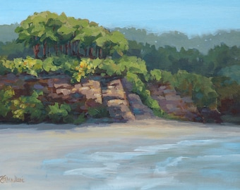 Beachy Morning - Original Oregon Coast Beach Painting