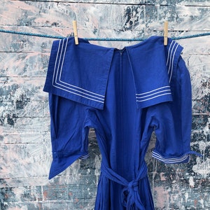 Nautical Jumpsuit/Romper Vintage image 3