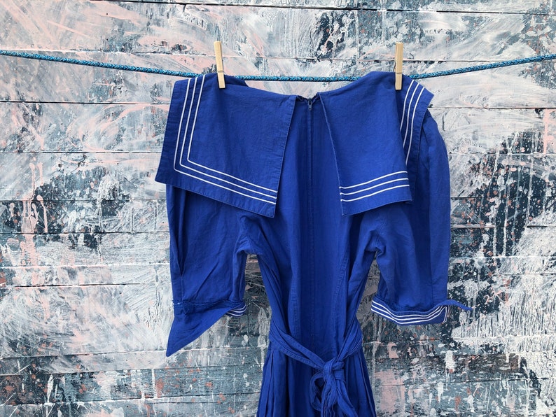 Nautical Jumpsuit/Romper Vintage image 3