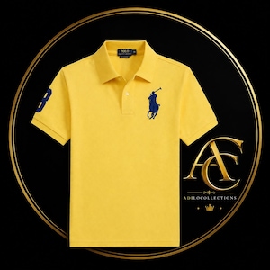 Mens Big Pony Polo Shirts - Etsy