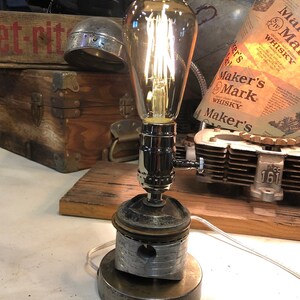 Moto themed desk lamp, Industrial Style image 5