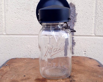 Mason Jar, Wall Sconce, Mason jar light