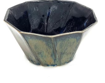 Handmade Ceramic (Porcelain) Dinnerware - Twisted Iron Melt - Bowl