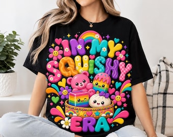 In My Squishy Era PNG, Kawaii Rainbow Squishy Clipart, Sublimation Design,  Cute Kawaii Squishy PNG, Colorful Sublimation, Instant Download
