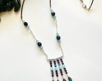 KIT : Tanzanite and Teal Necklace