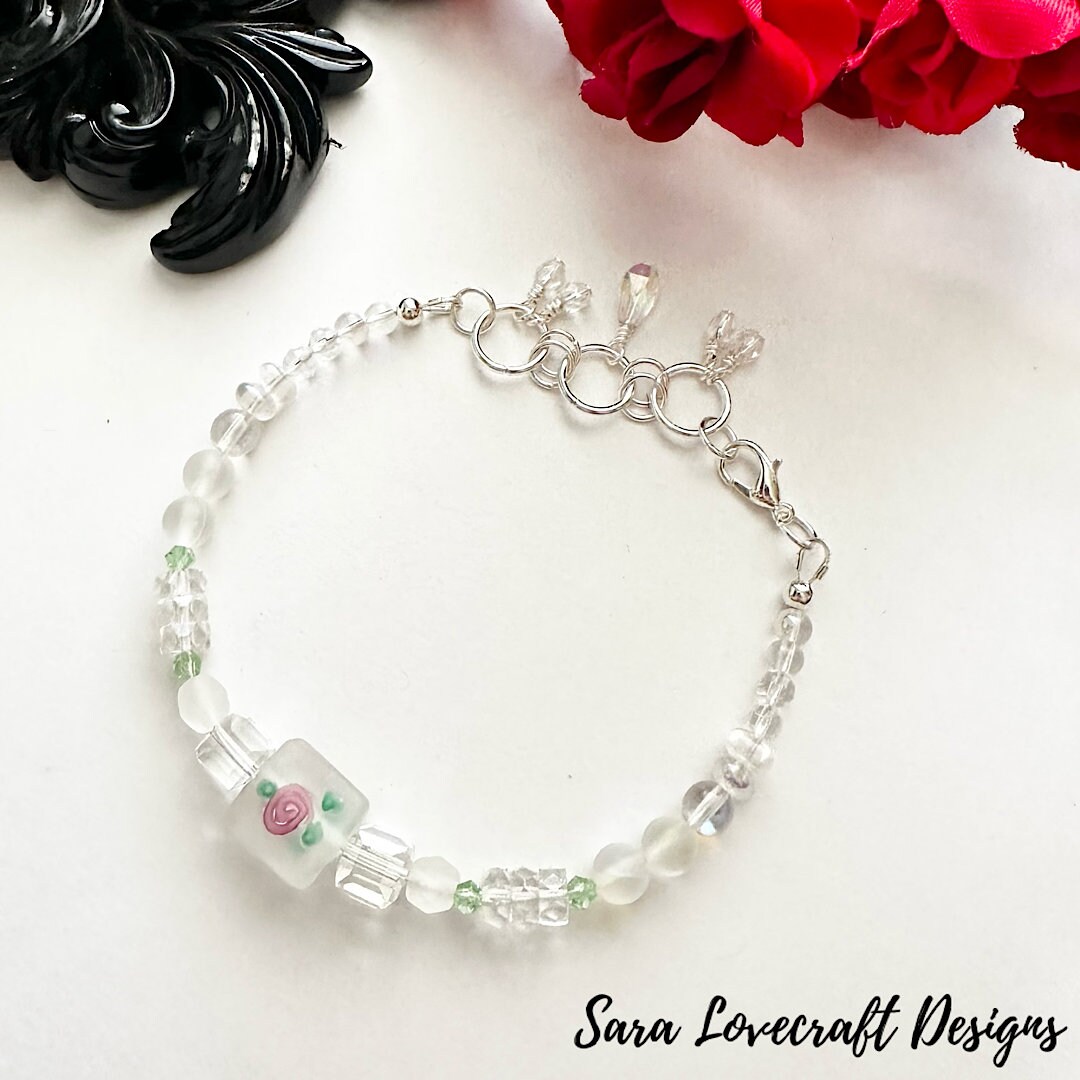 KIT Lampwork and Czech Bracelet Etsy