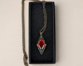Oblivion Amulet of Kings Anhänger-Halskette mit Geschenkbox