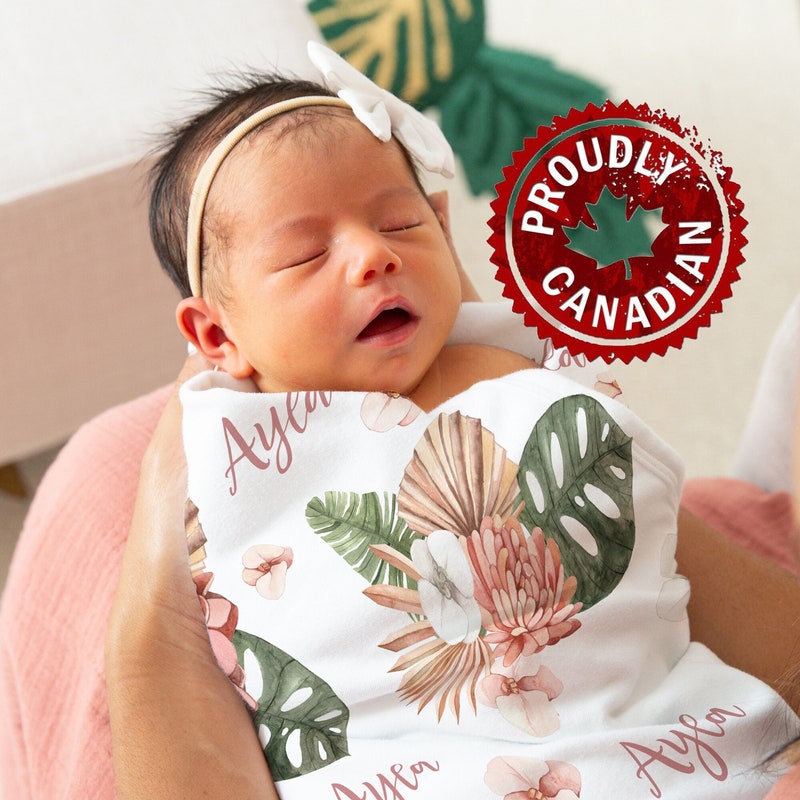 Palm leaf blanket etsy