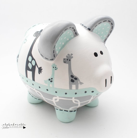 Etsy sale piggy bank