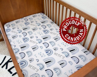 Personalized Elephant Crib Sheet Custom Crib Sheet Baby Girl
