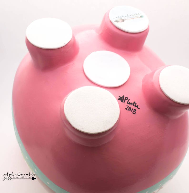 Fiona Fox Personalized Piggy Bank