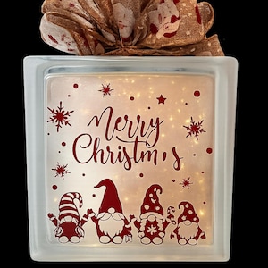 Decorative Lighted Glass Block