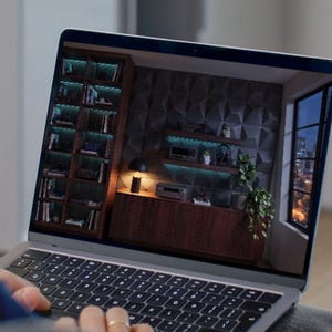 Tech-Hauptsitz, Entwickler-Zoom-Hintergrund, 8 virtuelle Hintergründe für Teams, Google Meet, professioneller Bürohintergrund, 16:9-Breitbild-HD
