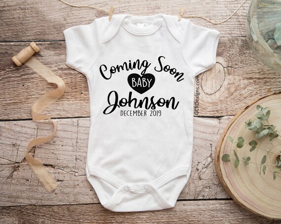 coming soon onesie