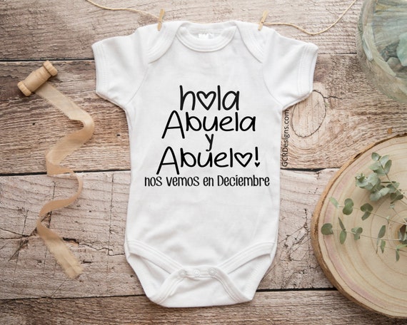 hola abuela onesie