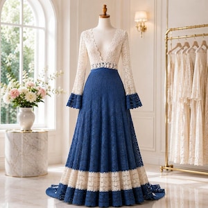 Ivory Bell Sleeve Dress