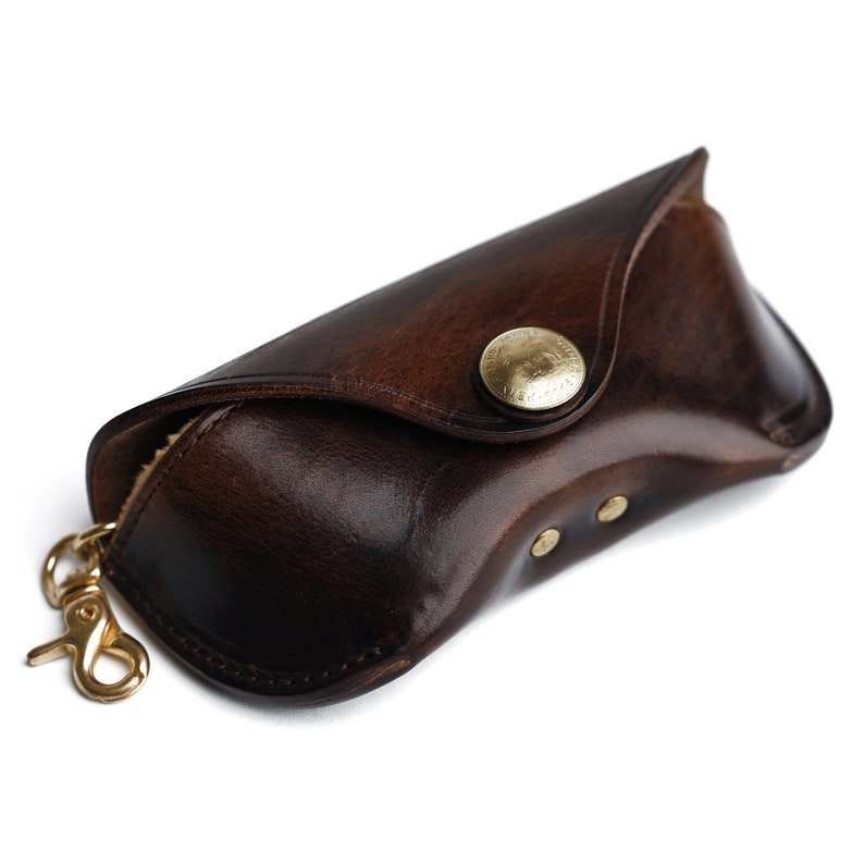 Leather Sunglasses Case Durable Hard Shell Case Antipressure Etsy