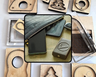 Minimalist men's handbag mold, handmade leather goods knife mold Leather Die leather die cut