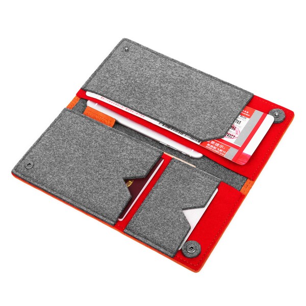 Passport Package Travel Collection Bag Genuine Leather Trave Bag Lether Passport Holder Business Card Case