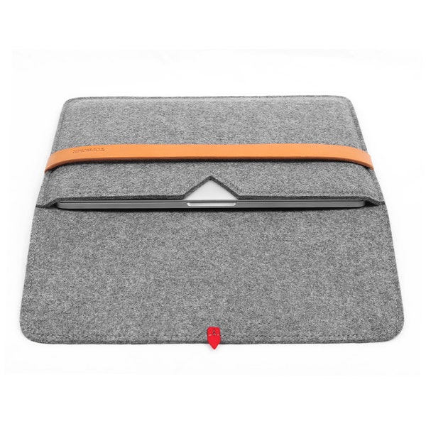 2020 Nouveau 13'' Macbook Pro/Air Case,13'' Macook Air Retina 2018 Sleeve, Wool Felt Case with Italian Thick Leather Thanksgiving gift