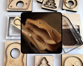 Cloud Card Package Version mold, handmade leather goods knife mold Leather Die leather die cut