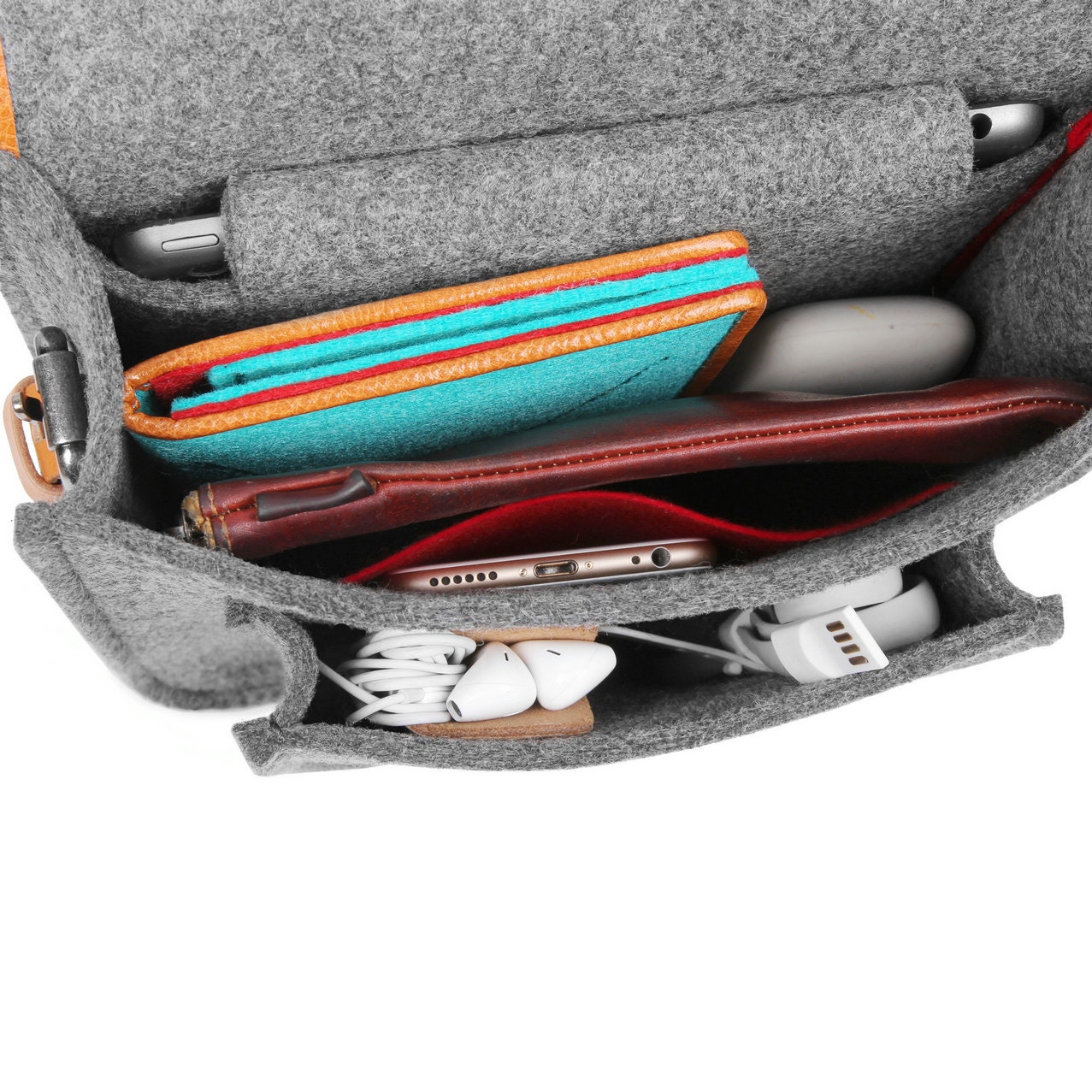 Ipad Air Backpack Ipad Air Shoulder Bags Messenger Bag Wool Etsy