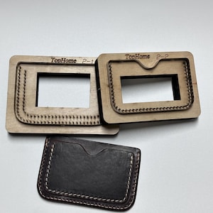 Card case mold Card Bag Wallet Leather Cutting Die Cut Mold/Leather Punch Die Set/Key Chain/Pendant Leather Crafts Kraft Tool