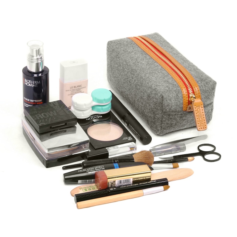 Collection Bag Wool Felt Handbag Travelling Bag Cosmetic Bag Etsy