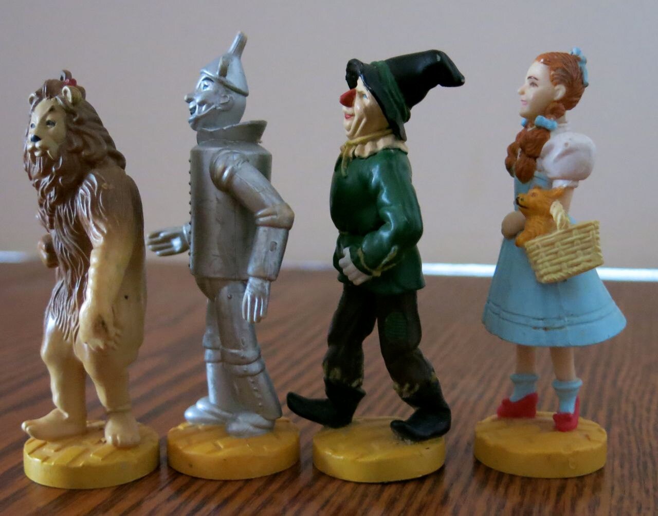 Set of 4 WIZARD of OZ Figurines from 1987 Set MGM Turner Etsy