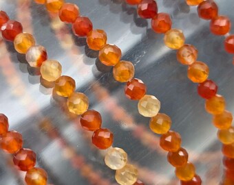Bracelet extensible en cornaline