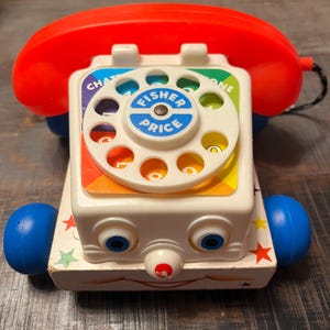Fisher price toy chatter phone - Etsy 日本
