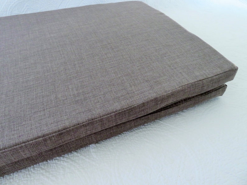 Custom Bench Cushion Grey 1m X 40 X 5cm Etsy Australia