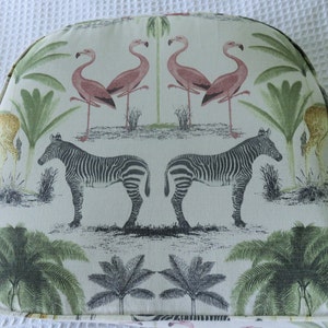 Zoology Print  Chair cushion 40 x 40 x 3cm