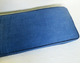 Linen Bench Cushion  1m x40 x 10cm