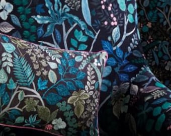 Christian lacroix Cueillette velvet 50 x 50cm cushion cover