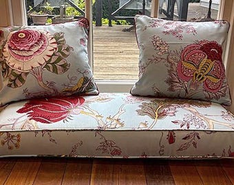 Pale Blue Chinoisserie cushion covers 40 x 40cm