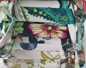 Go Floral - Go Eclectic (4 Chair cushions 15 x 15 x 2inch)