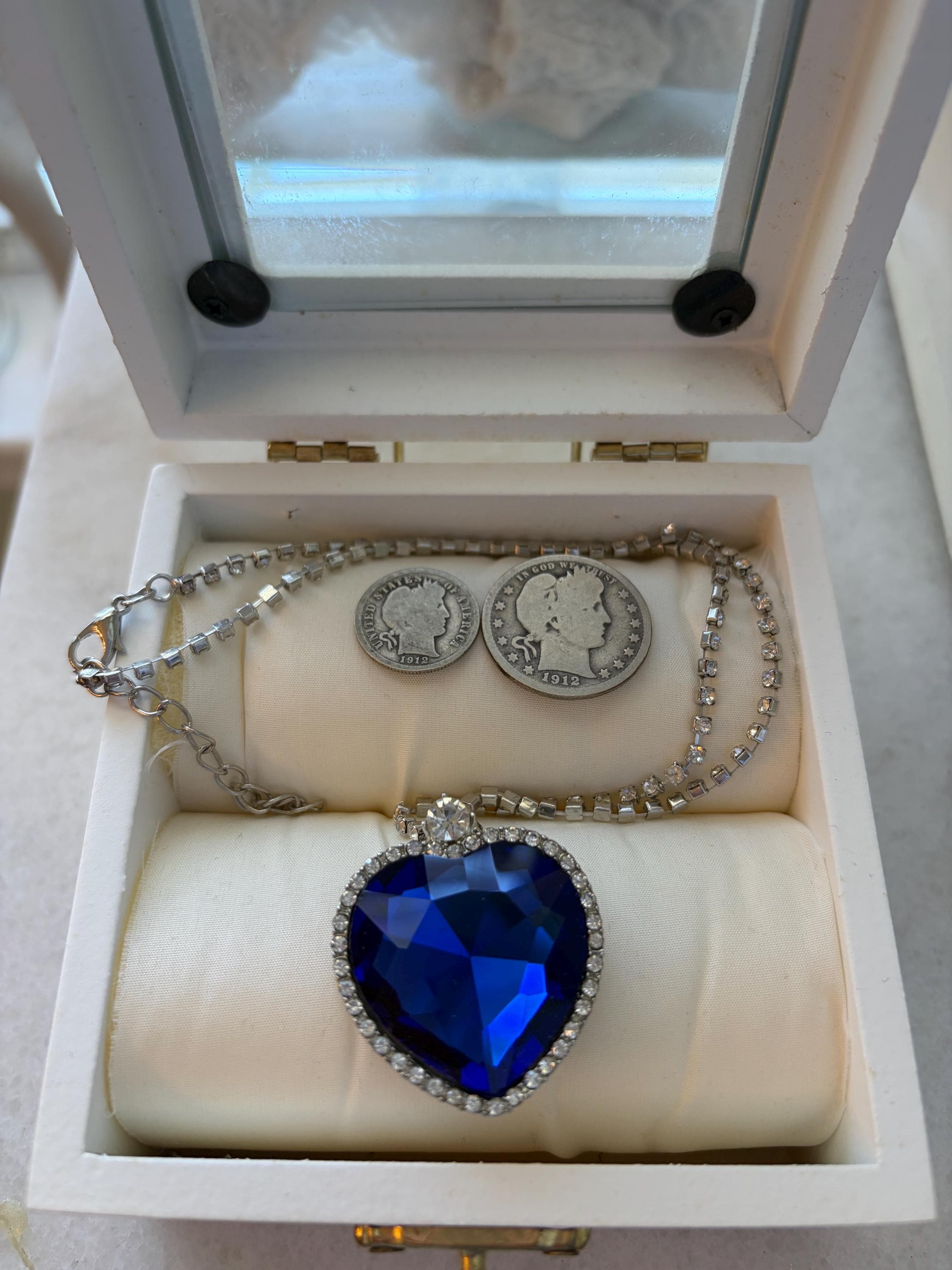 Heart of the ocean necklace titanic - Etsy 日本